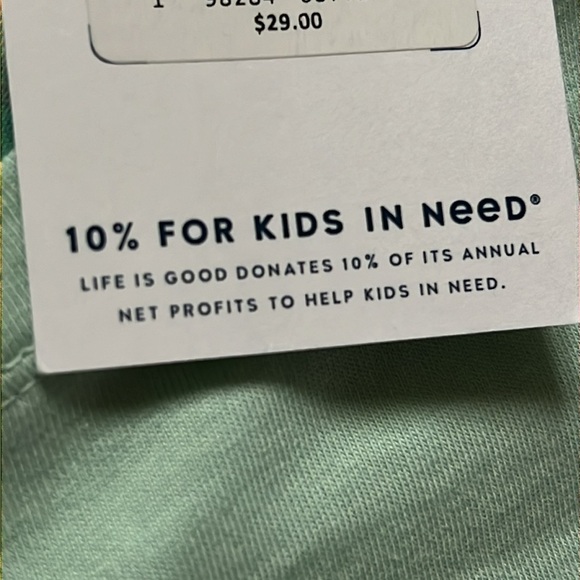 NWT Life is Good XS mint green T shirt - Picture 4 of 6